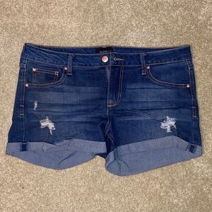 Celebrity Pink Jean Shorts